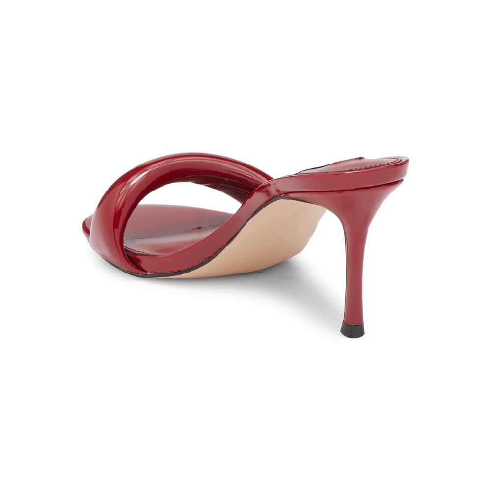 Steve Madden Pennyy Sandal In Red Patent Size US 8 $110 - Picture 2 of 14